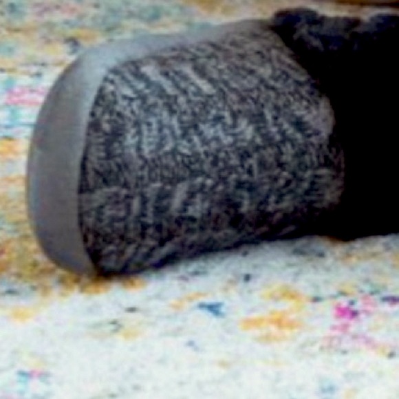 #249 Cozy Winter Ready Knitted Sherpa Lined Slippers - Picture 13 of 17